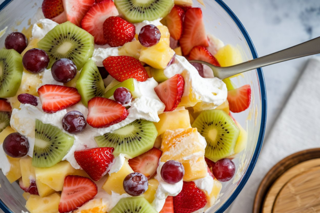 Cheesecake Fruit Salad Recipe: Creamy, Fruity, and Easy No-Bake Dessert