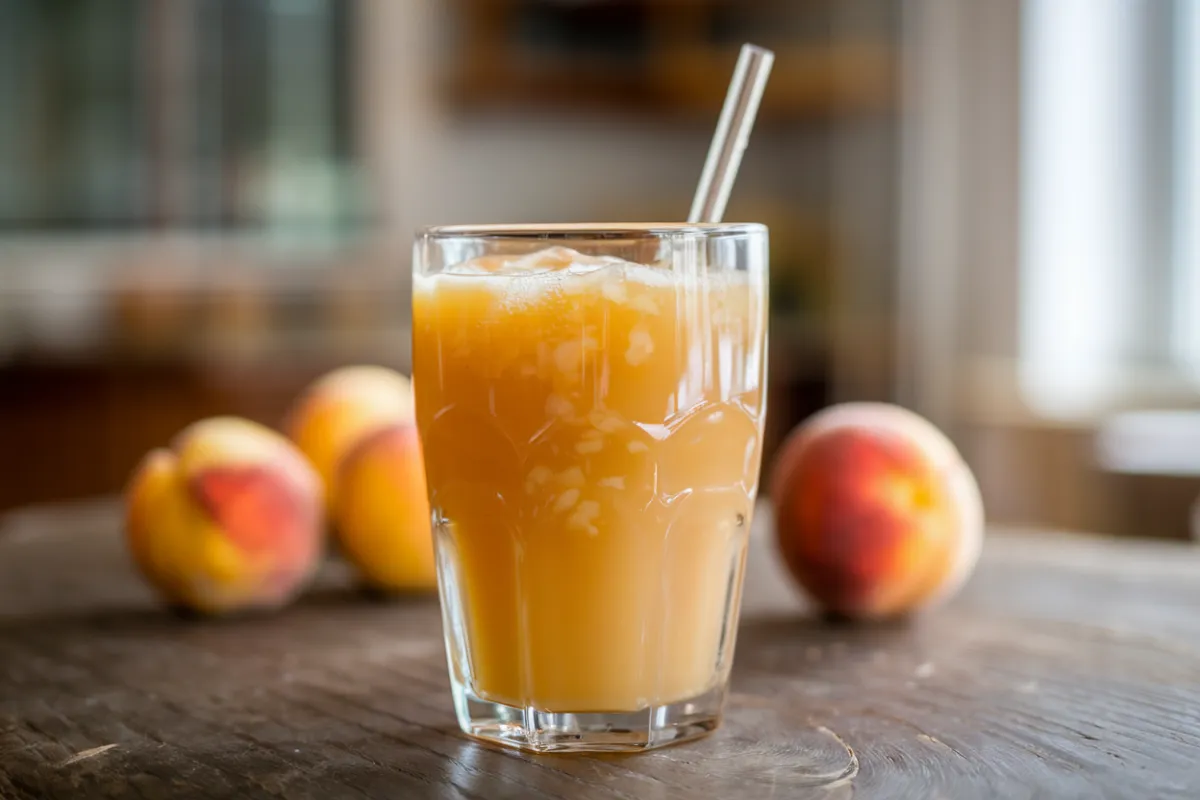 Pure Peach Juice with Pulp