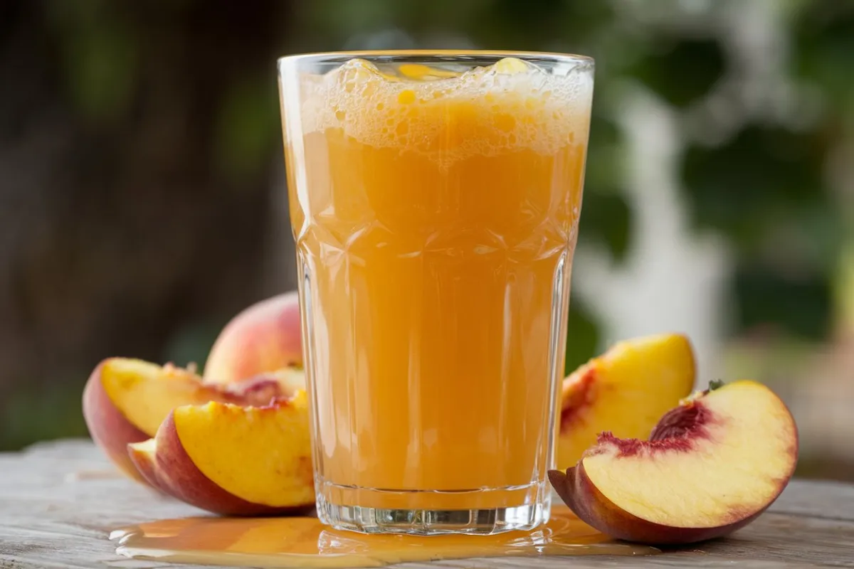 Pure Peach Juice with Pulp