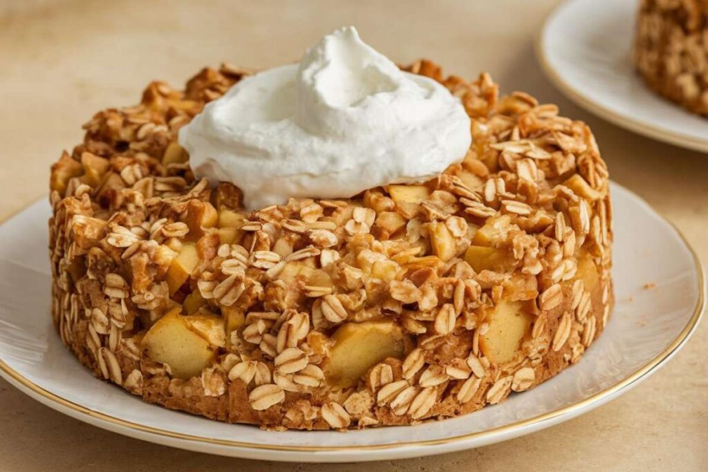 Oatmeal Apple Cake