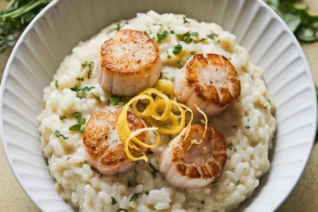 scalopp risotto