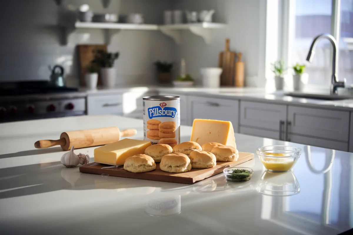 Pillsbury Biscuit Garlic Butter Cheese Bombs