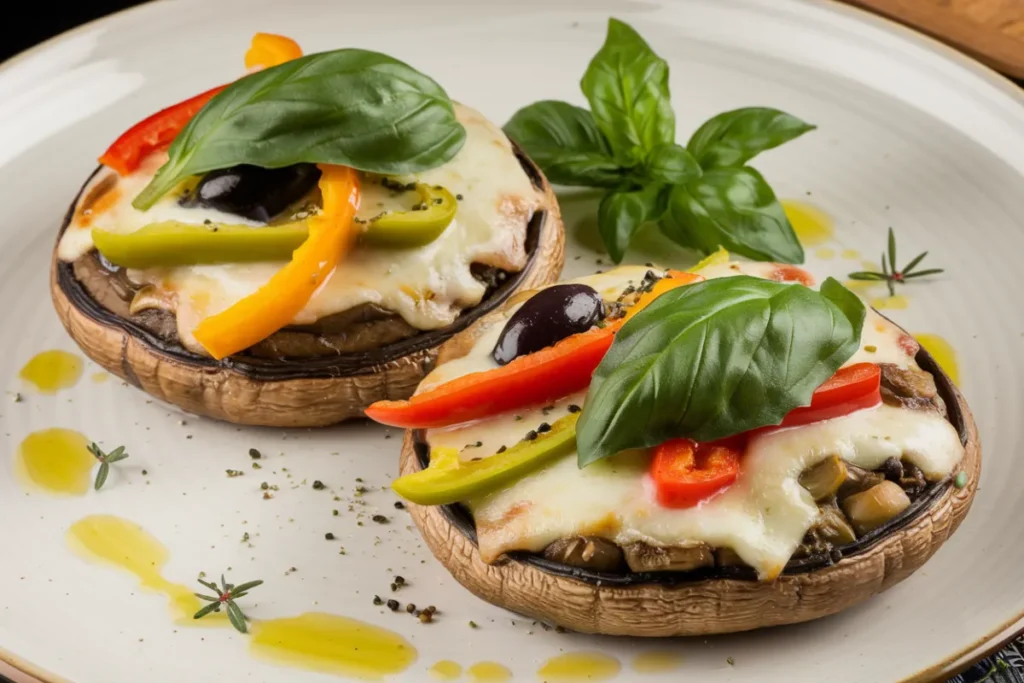 Portobello Mushroom Pizzas: A Healthy, Gluten-Free Pizza Alternative