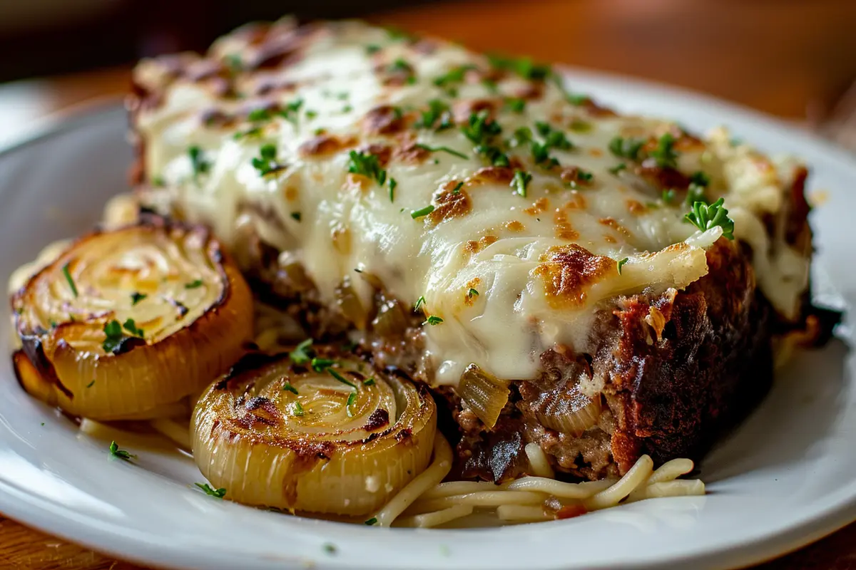 French Onion Meatloaf