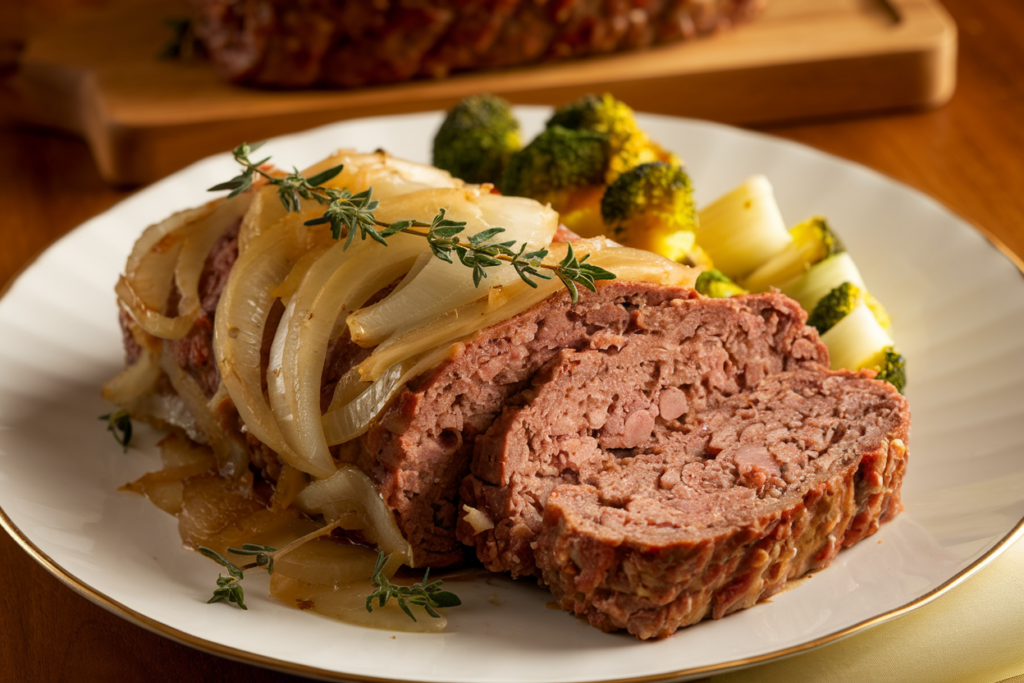 French Onion Meatloaf Recipe | A Savory Twist on a Classic Comfort Food