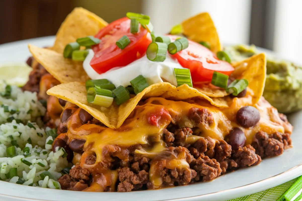 Taco casserole recipe