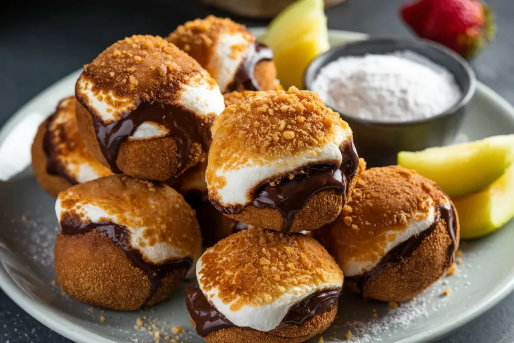 Deep Fried S'mores