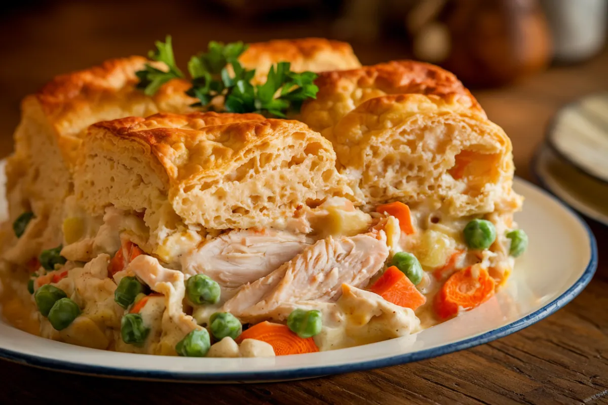 Chicken Pot Pie Casserole