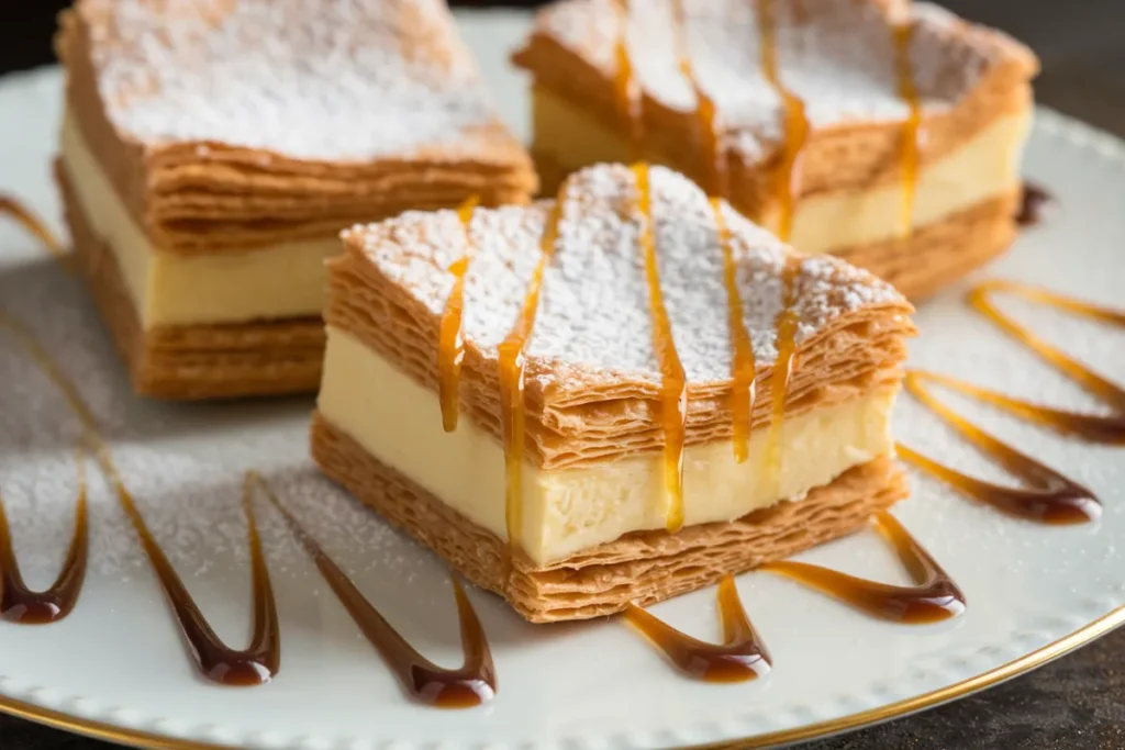 Vanilla Custard Cream Squares