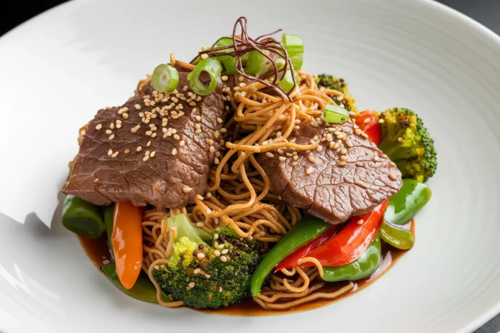 Beef Ramen Stir Fry