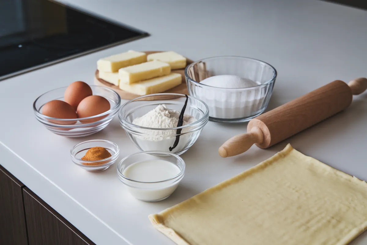 Vanilla Custard Cream Squares