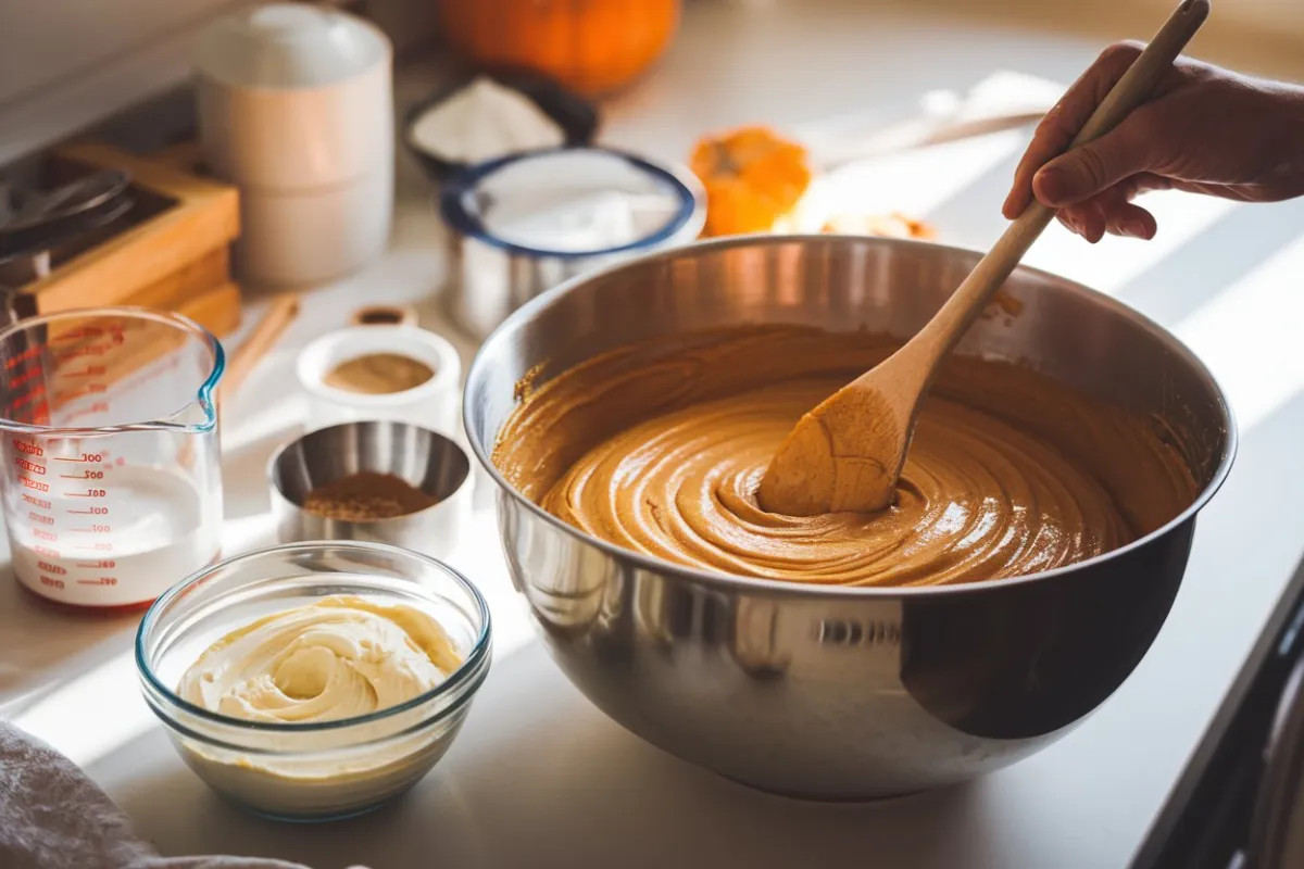 Pumpkin Cream Cheese Bread