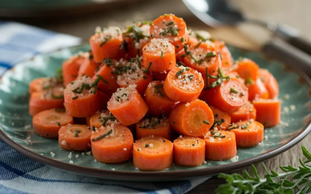 Easy Garlic Parmesan Roasted Carrots Recipe - Perfect Side Dish