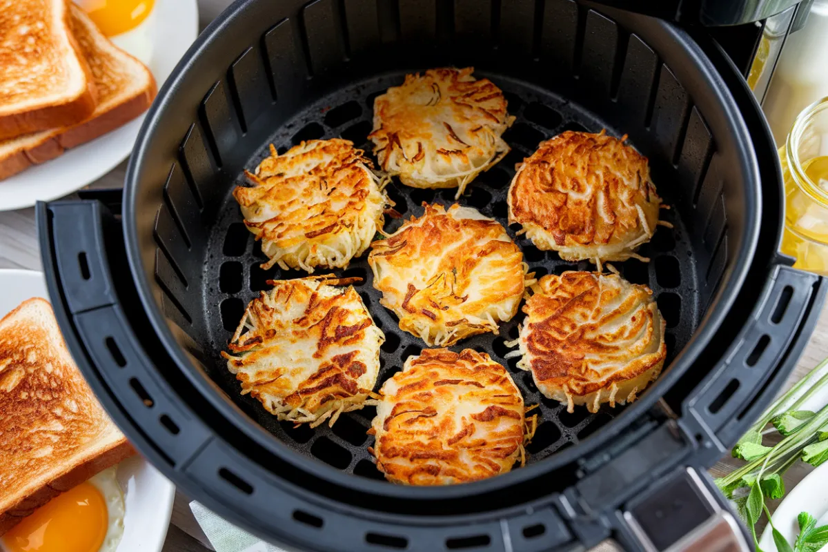 Air Fry Hash Brown Patties