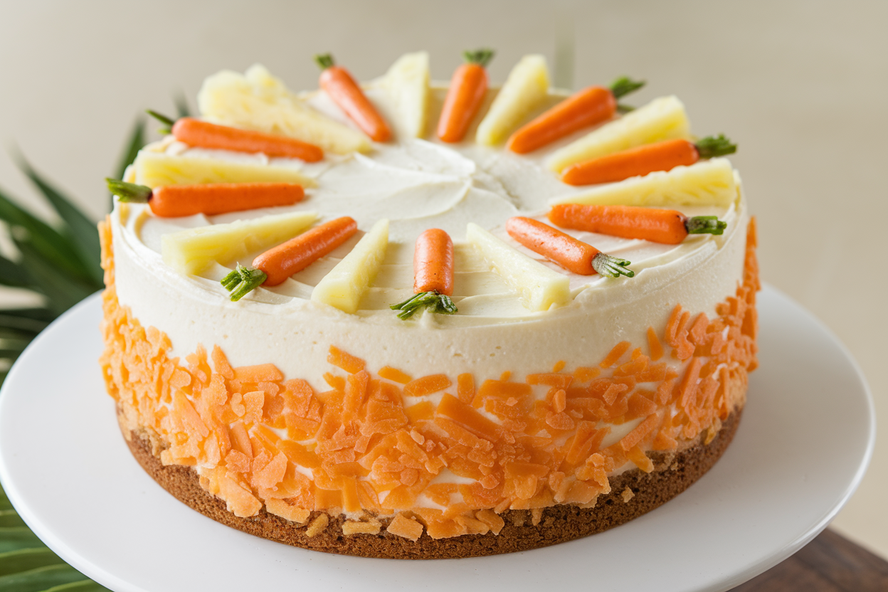 carrot coconut cake