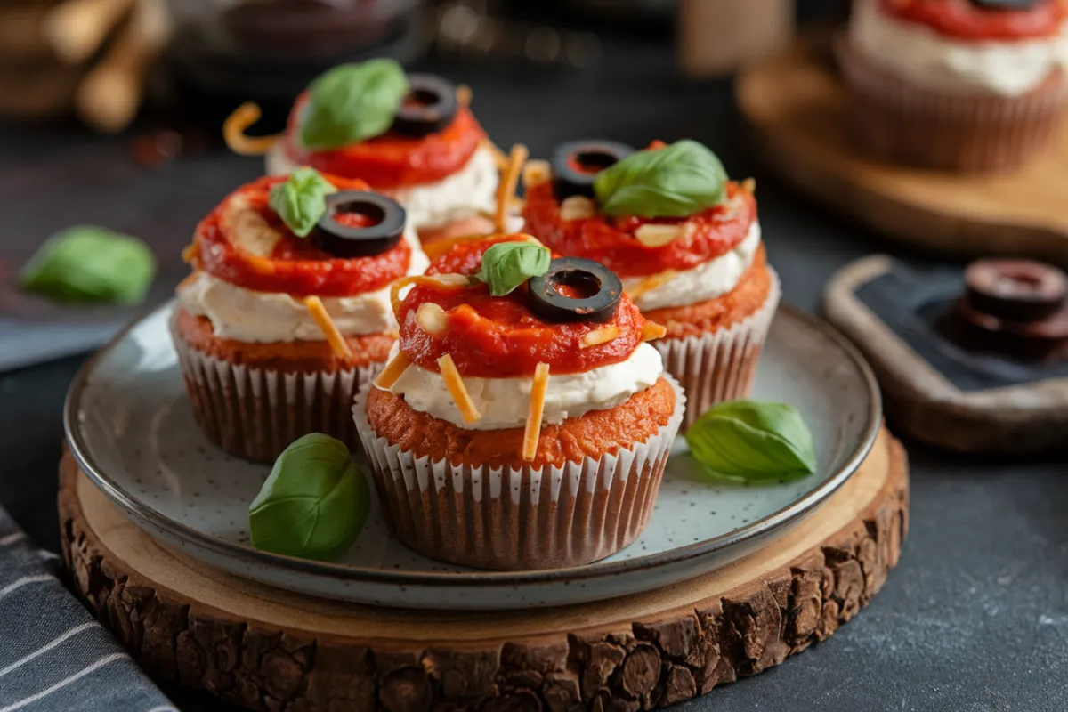 Pizza Cupcakes