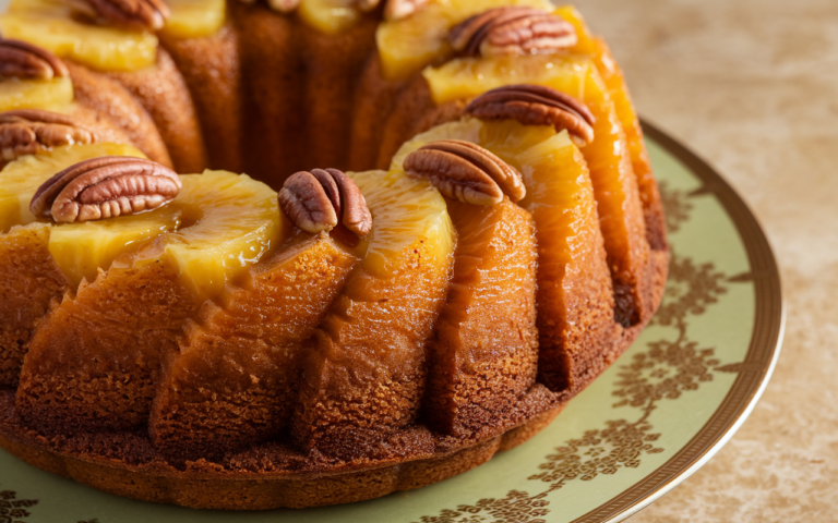 The Ultimate Pineapple Upside-Down Bundt Cake Recipe | Easy and DeliciouS