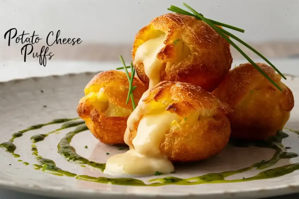 Easy Homemade Potato Cheese Puffs Recipe | Crispy and Cheesy Bites