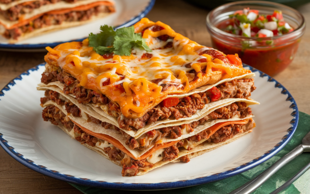 Mexican Taco Lasagna Recipe - A Flavorful Twist on Classic Lasagna