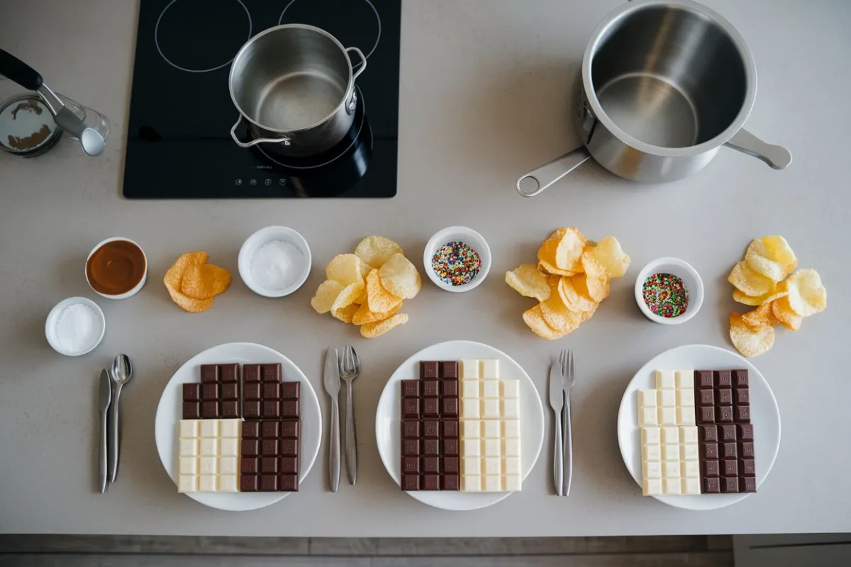 chocolate covered chips