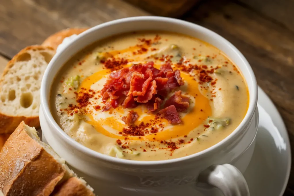 Cajun Broccoli Cheese Soup