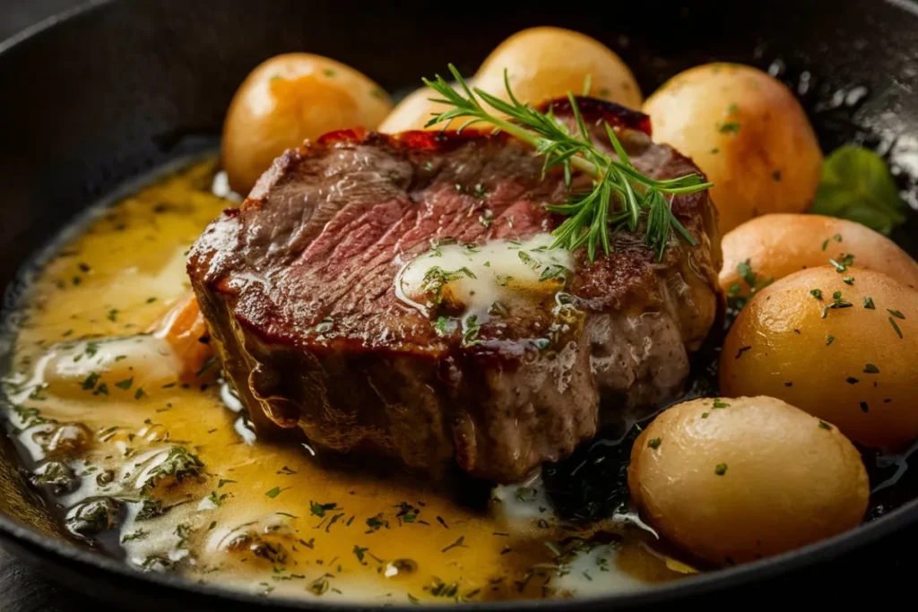 Steak and potatoes skillet