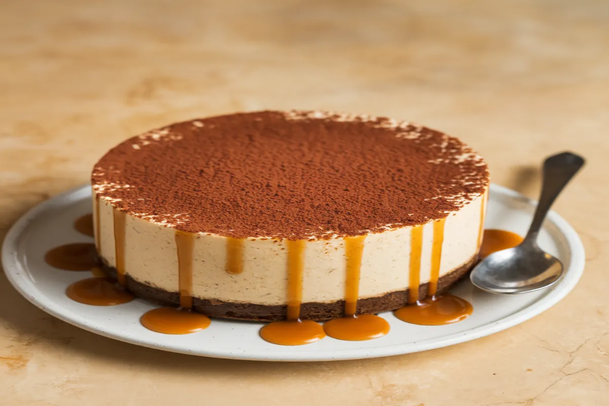 Coffee cheesecake