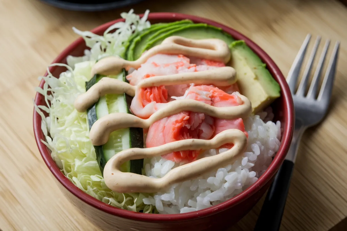 crab avocado salad