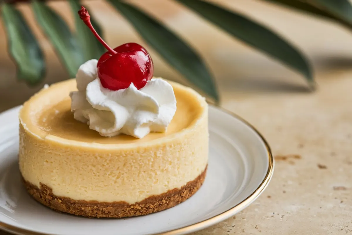 Bite-sized New York cheesecake