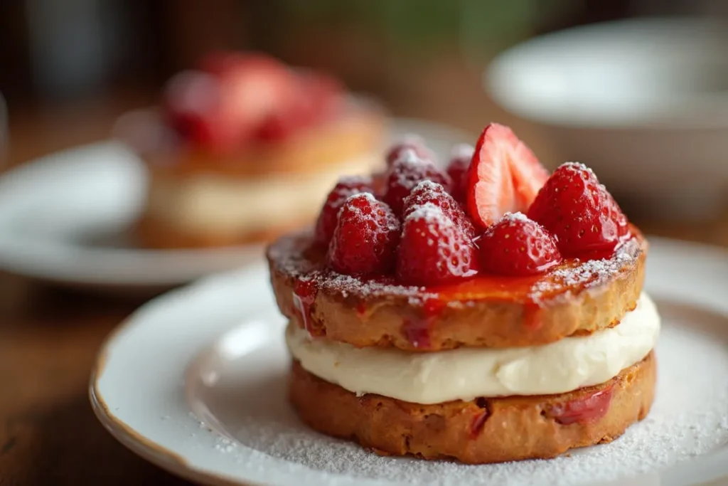 strawberry cream cheese French toast