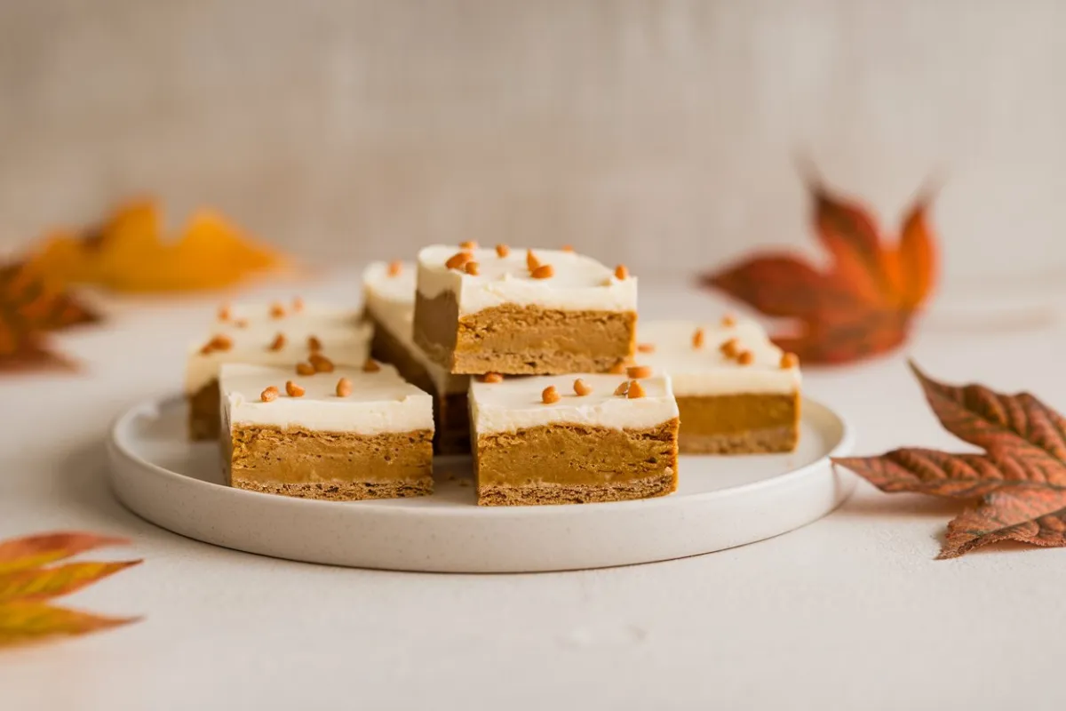 pumpkin cheesecake bars