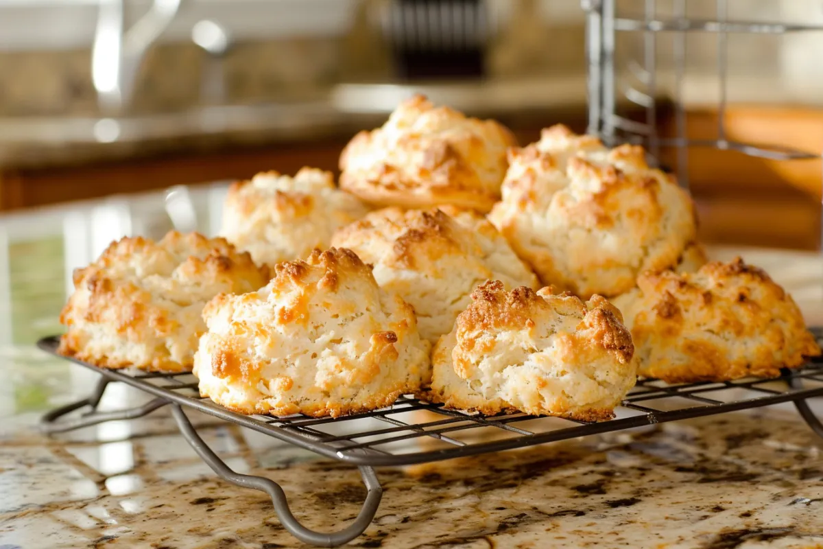 Fluffy drop biscuits