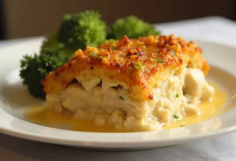 Creamy chicken casserole