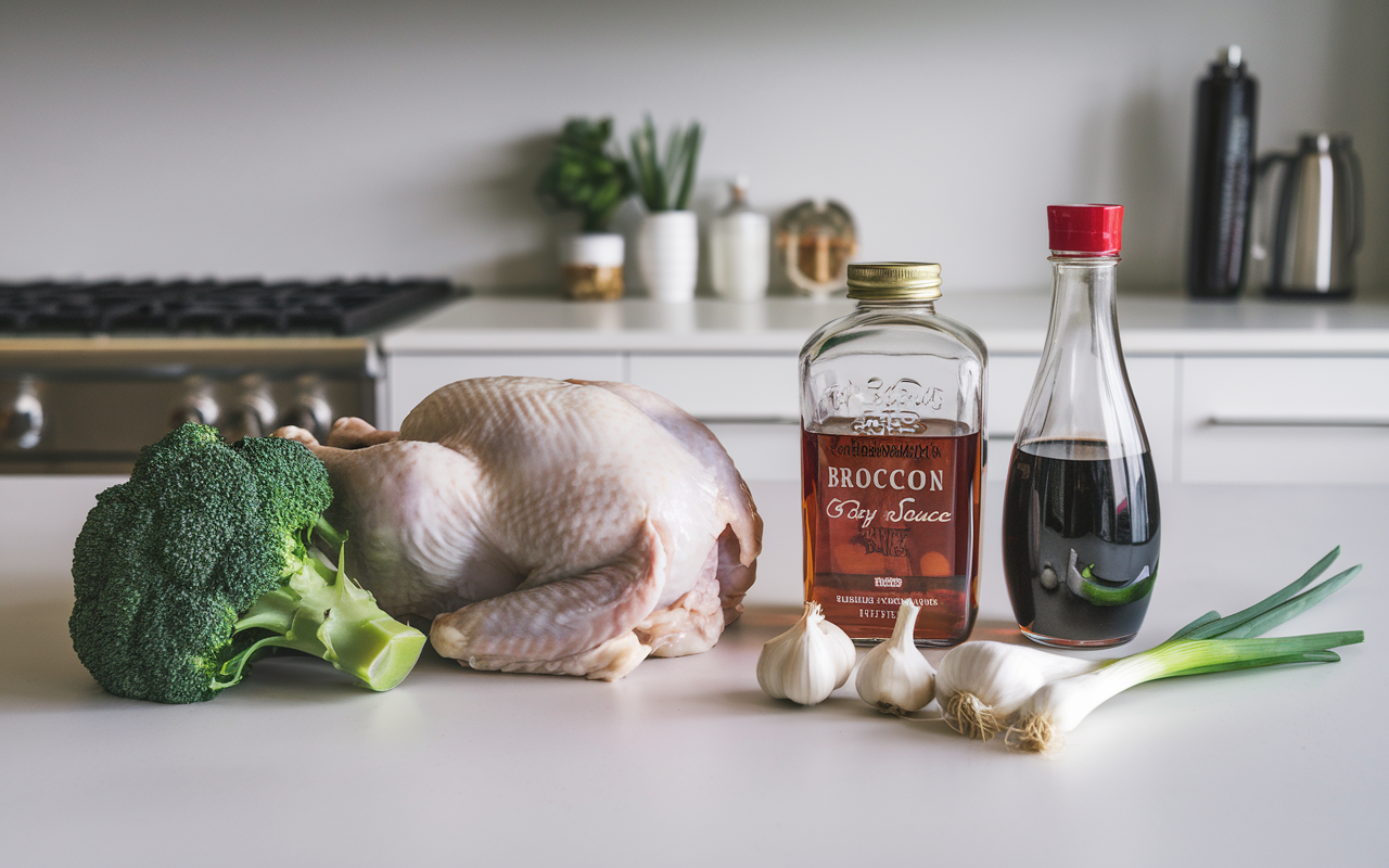 Bourbon Chicken with Broccoli Recipe - Sweet and Savory Delight