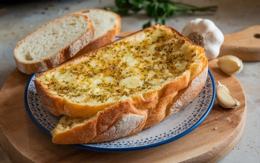 How to Make Garlic Bread with Sliced Bread