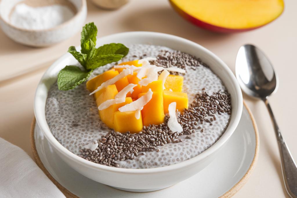 Delicious and Nutritious Mango Chia Pudding Recipe