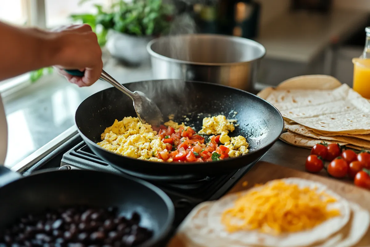 breakfast ranchero burrito