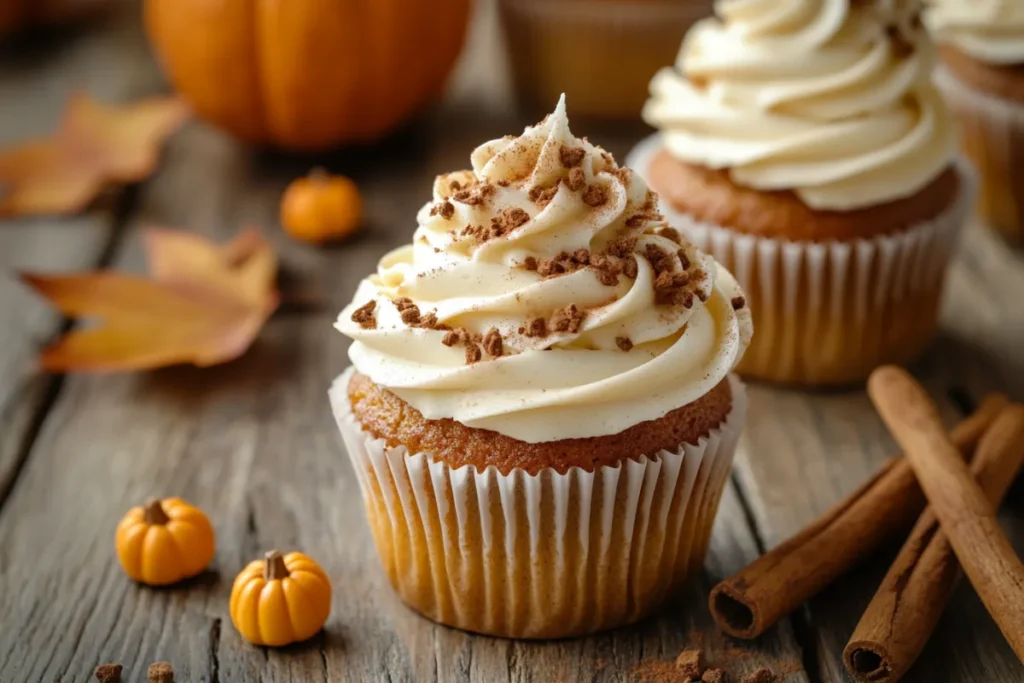 Pumpkin Spice Cupcakes