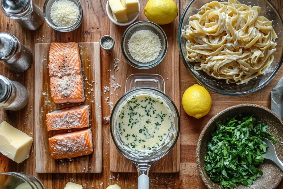 How to Make Perfect Salmon Alfredo Pasta - Creamy & Delicious Recipe
